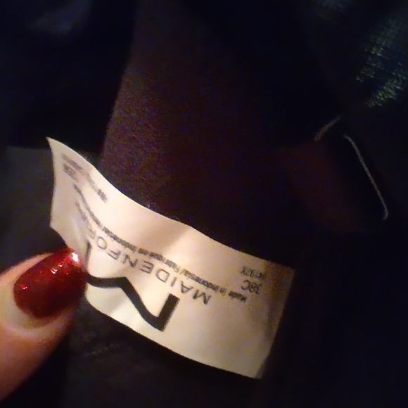 MAIDENFORM Black Flexees Shaping Bodysuit 38C NWOT - Picture 2 of 3